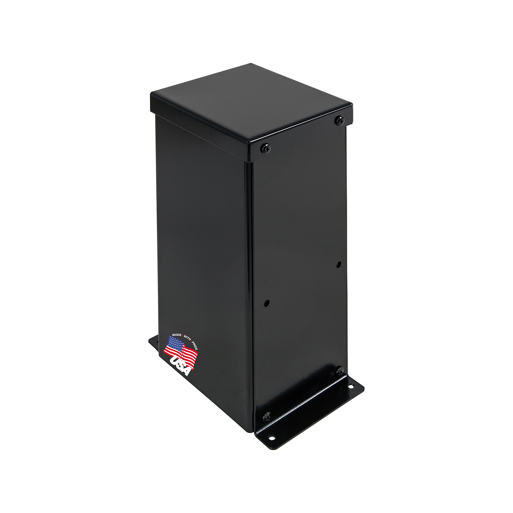 Buyers Products, Black Control Console 7in. W 6-1/8in. D 14-1/8 H, Capacity 6.125 Gal, Model# AC010B